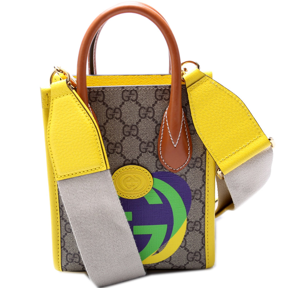 Mini Tote Bag Interlocking G Heart