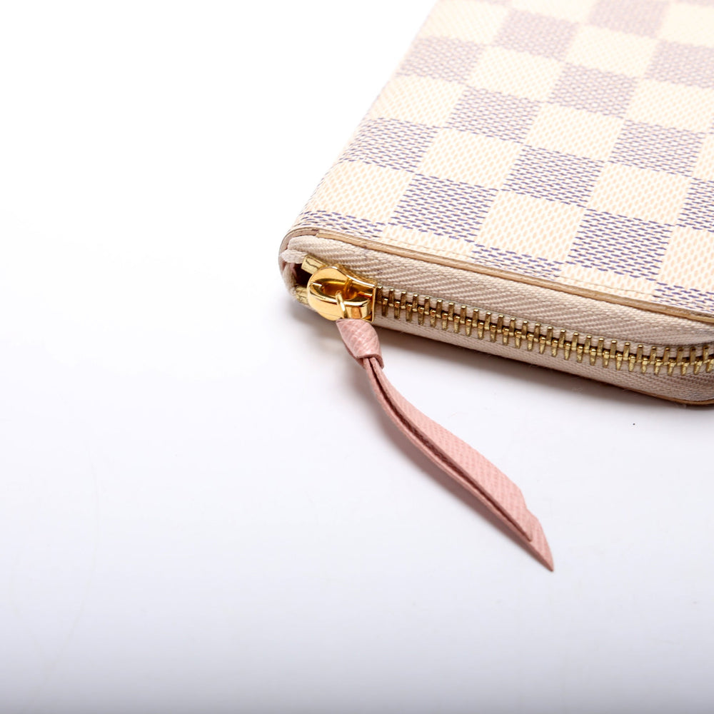 
                      
                        Clemence Wallet Damier Azur
                      
                    