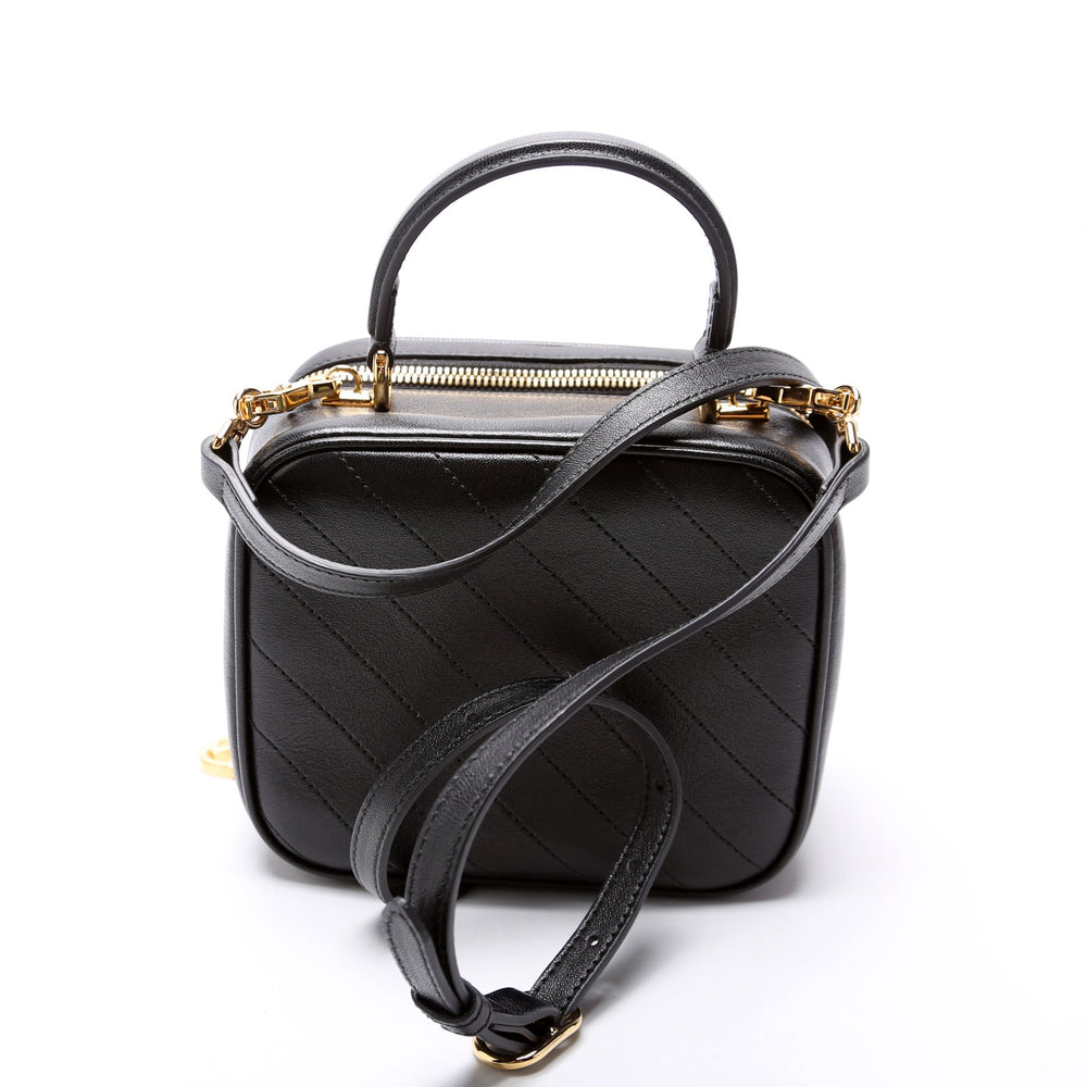 
                      
                        Blondie Leather Top Handle Bag
                      
                    