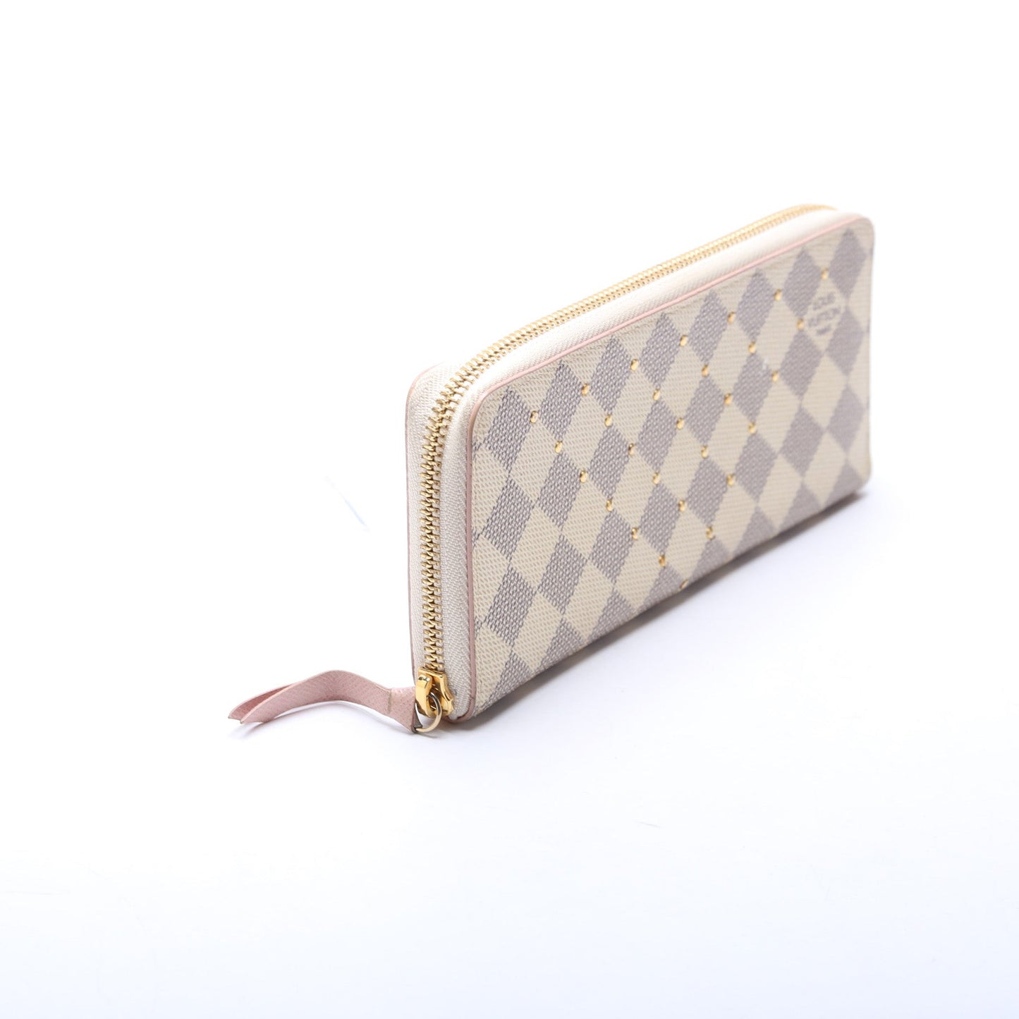 Clemence Wallet Damier Azur