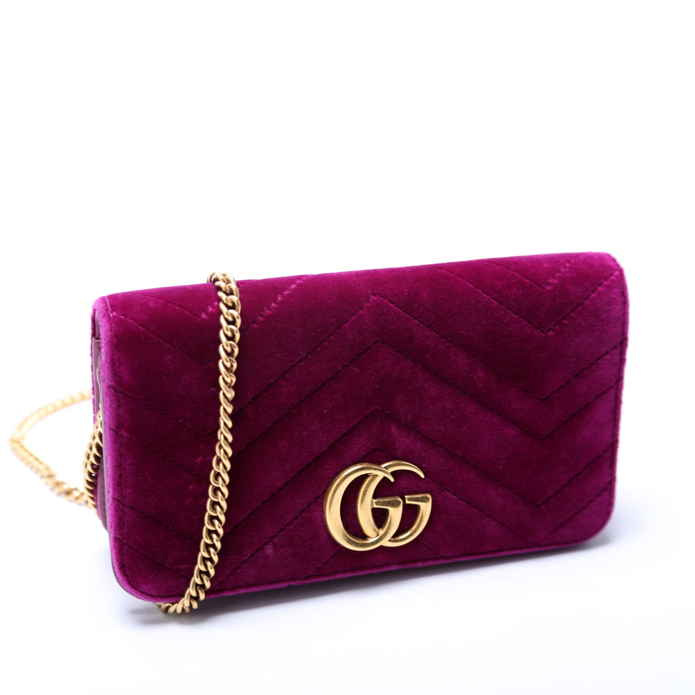 GG Marmont Velvet Mini Bag