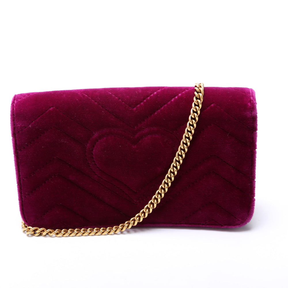 
                      
                        GG Marmont Velvet Mini Bag
                      
                    