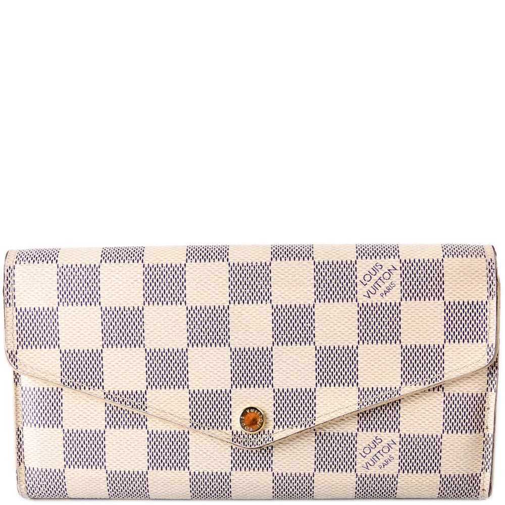 Sarah wallet Damier Azur Newer