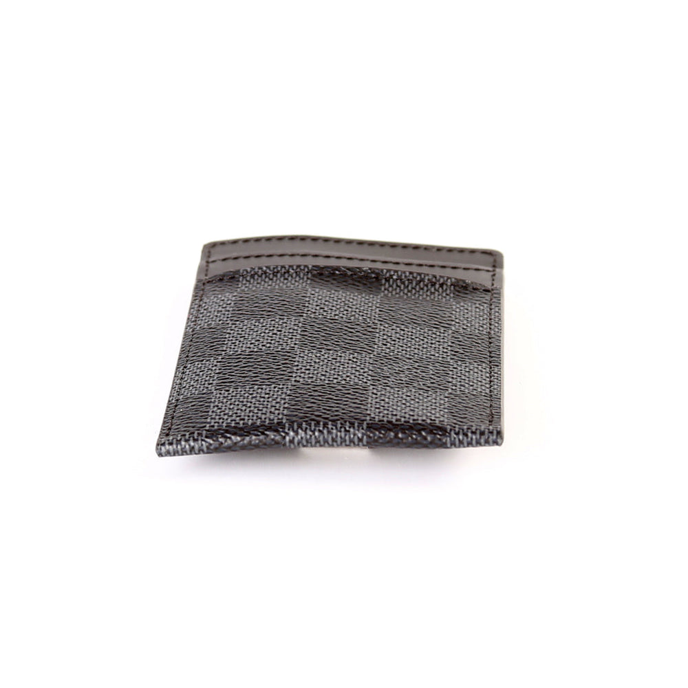 
                      
                        Pince Money Clip Card Holder Damier Graphite
                      
                    