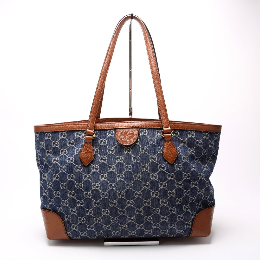 
                      
                        Ophidia GG Denim Tote
                      
                    