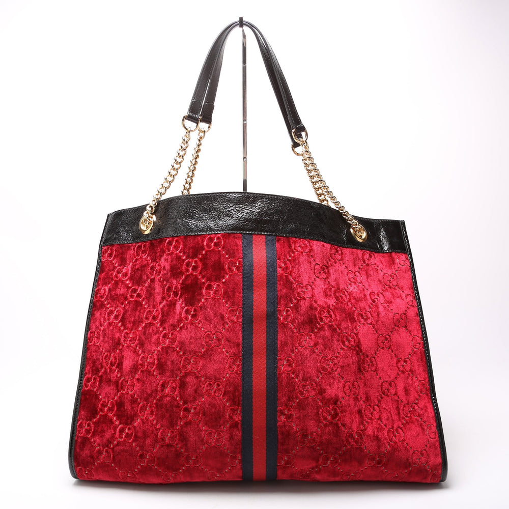 
                      
                        GG Velvet Rajah Tote
                      
                    