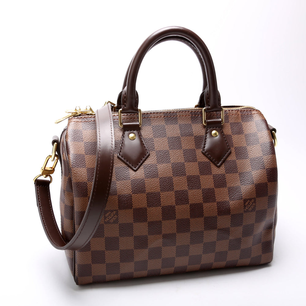 Speedy 25 Bandouliere Damier Ebene