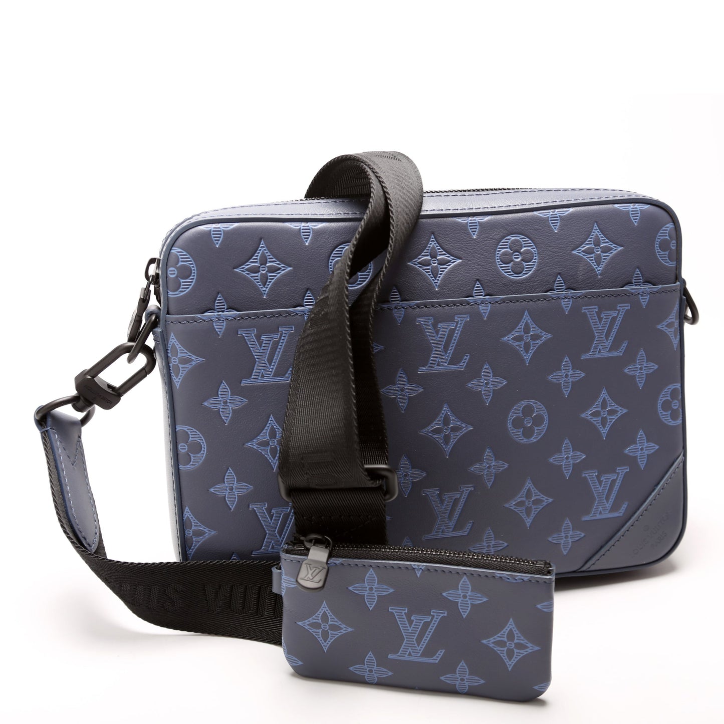 Duo Messenger Monogram Shadow Leather