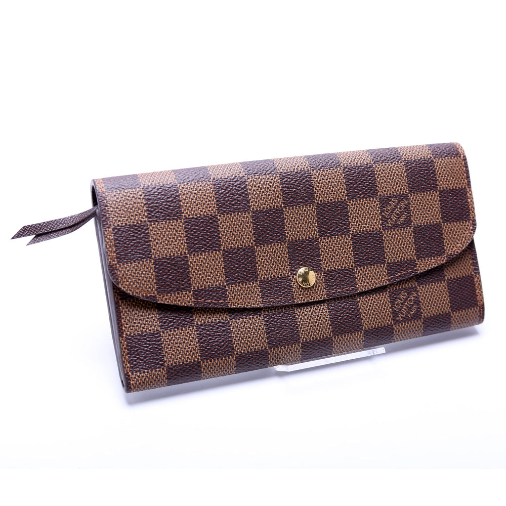 Emilie Wallet Damier Ebene