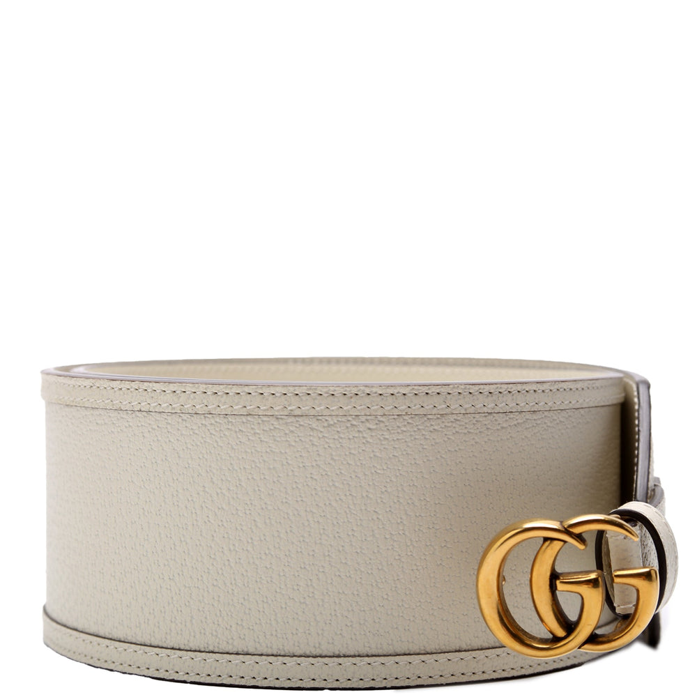 GG Marmont Leather Wide Belt Size 705/42