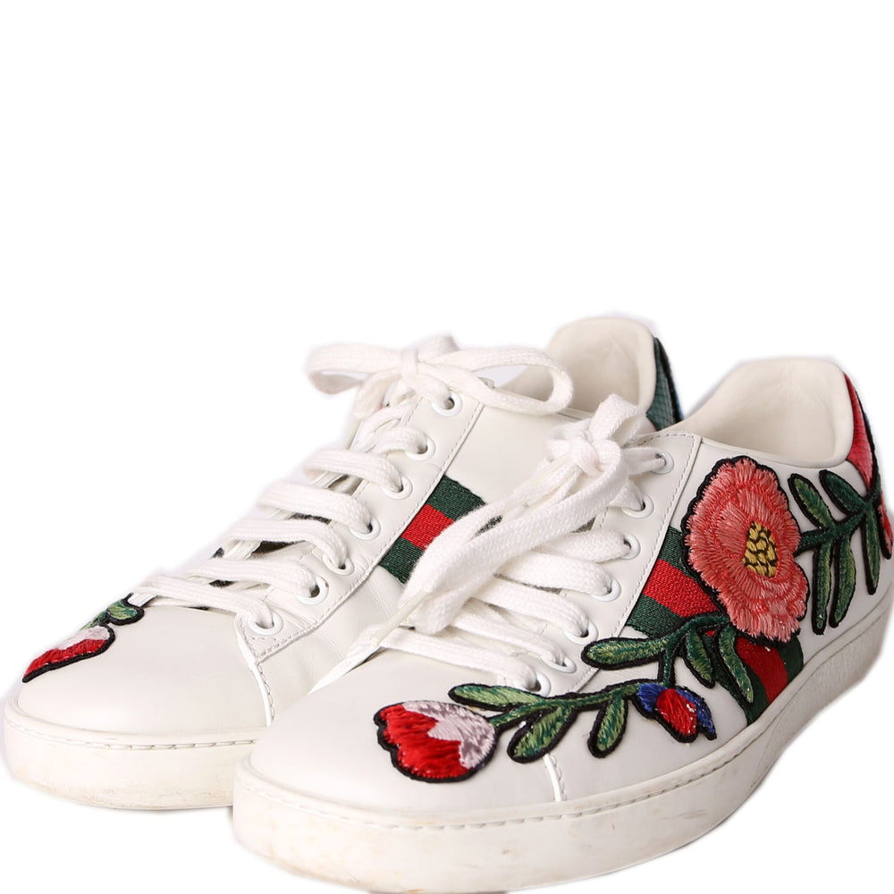 Ace Web Embroidered Sneakers Size 38.5