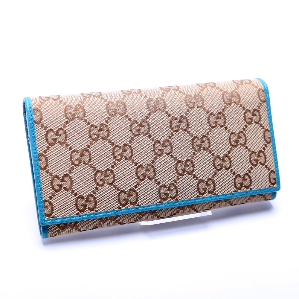 GG Canvas Long Wallet 346058