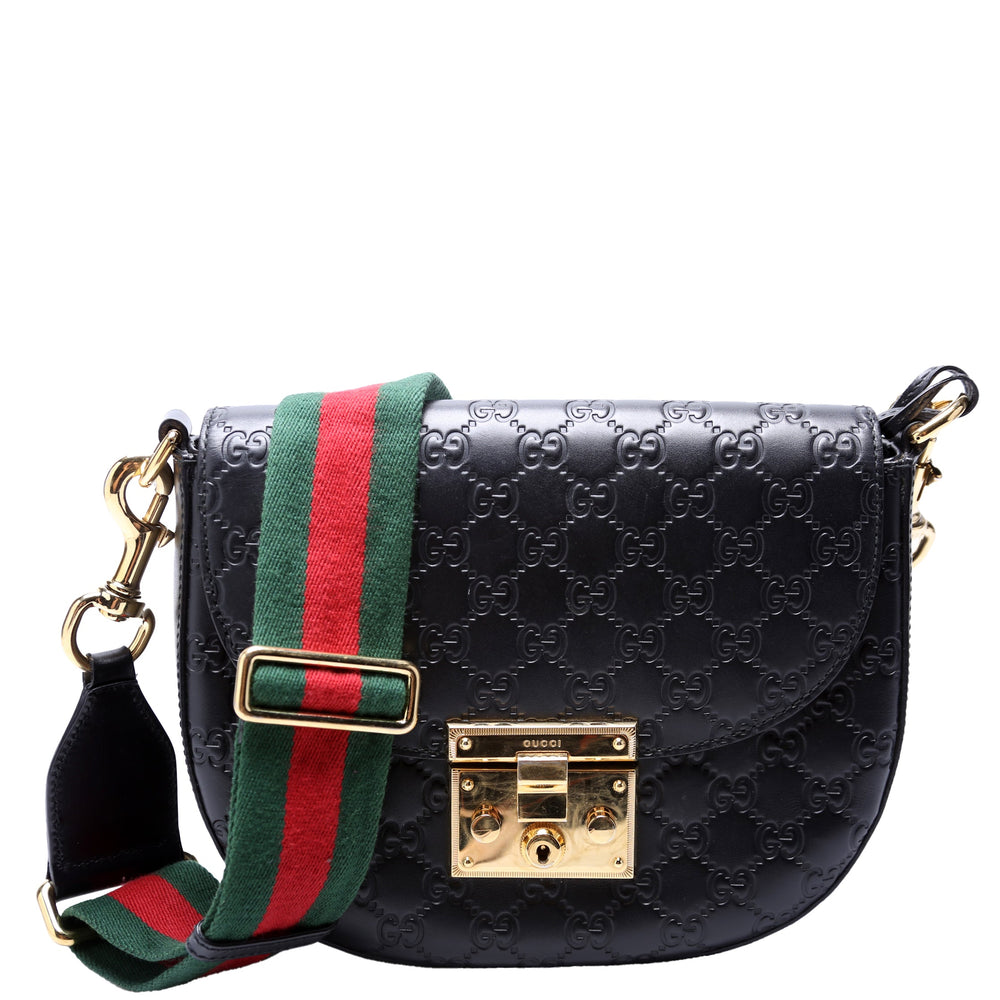 Padlock Guccissima Medium Messenger