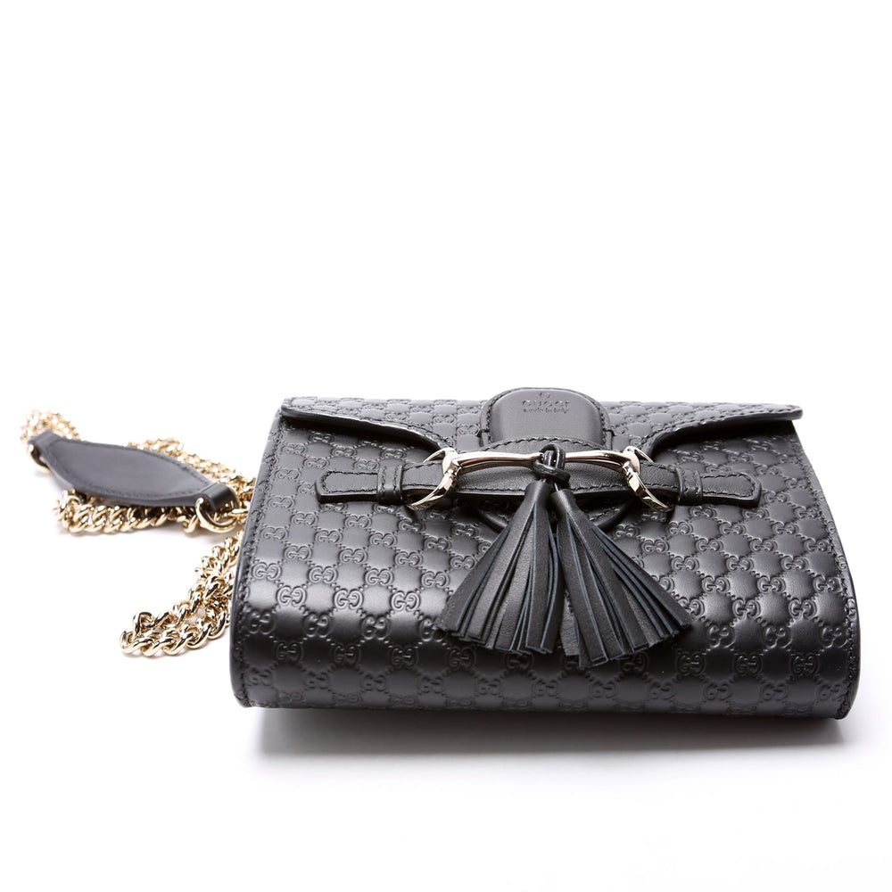 
                      
                        Micro Guccissima Mini Emily Shoulder Black
                      
                    