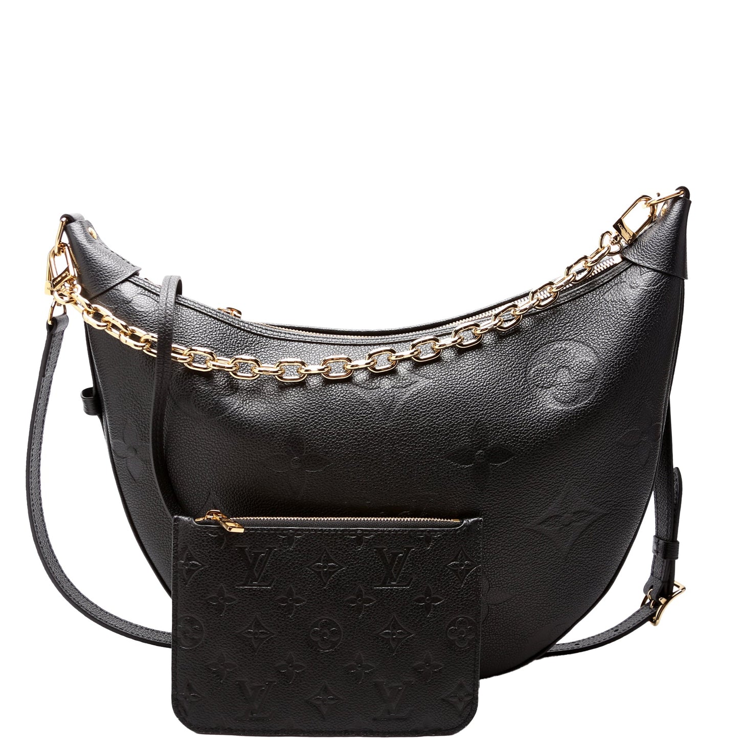 Loop Hobo Empreinte Black