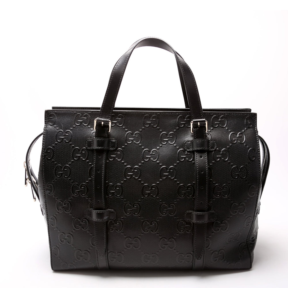 
                      
                        GG Embossed Tote Black
                      
                    