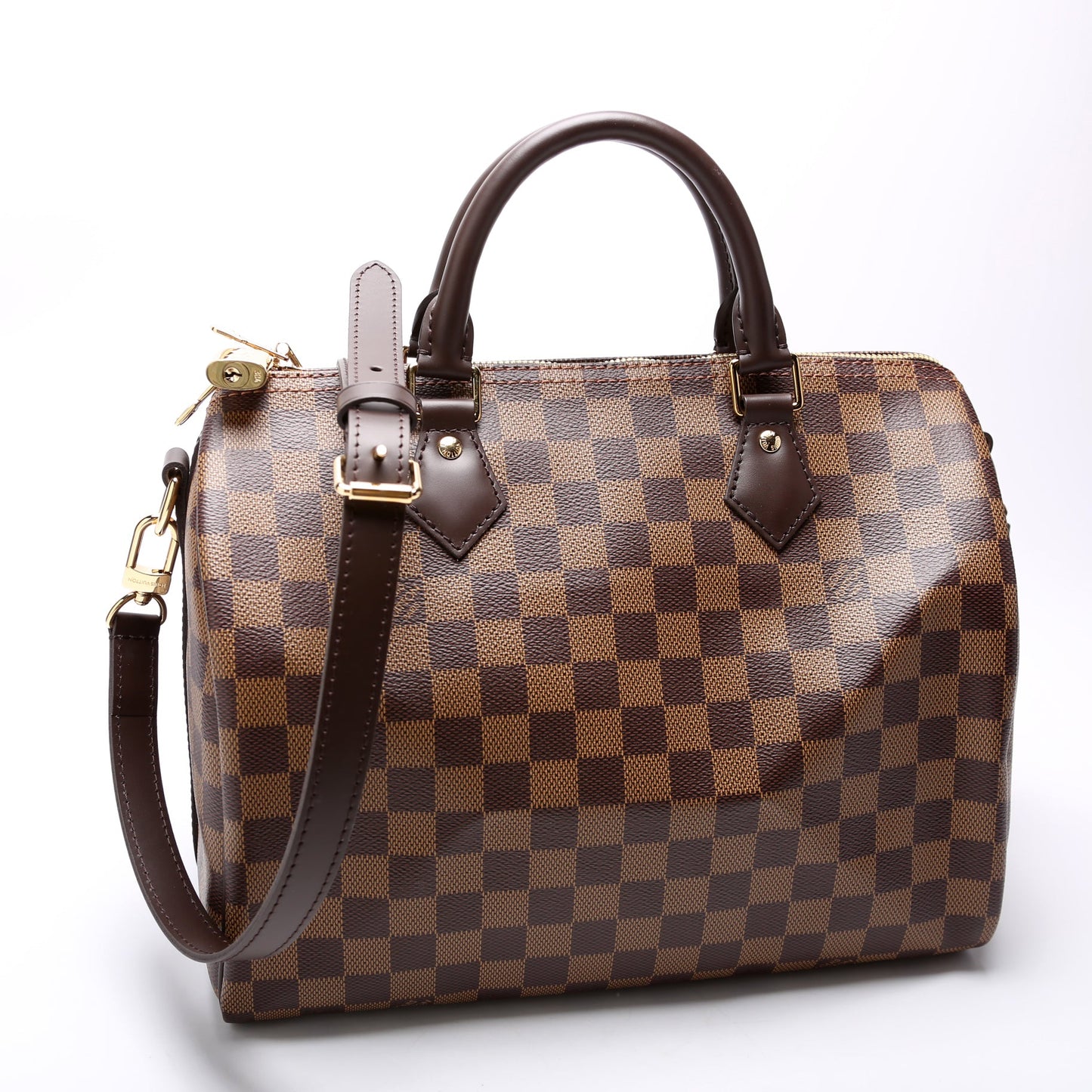 Speedy 30 Bandouliere Damier Ebene